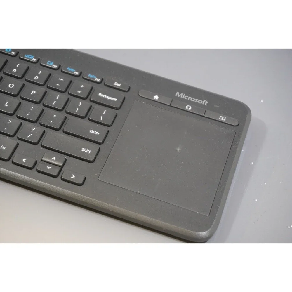 Microsoft All-in-One Media Wireless Keyboard w/ Trackpad Model 1632 + Dongle